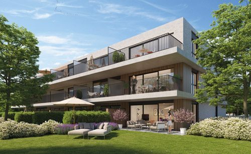 Serviceflats Adegem Oaze assistentiewoningen zonnig privaat terras