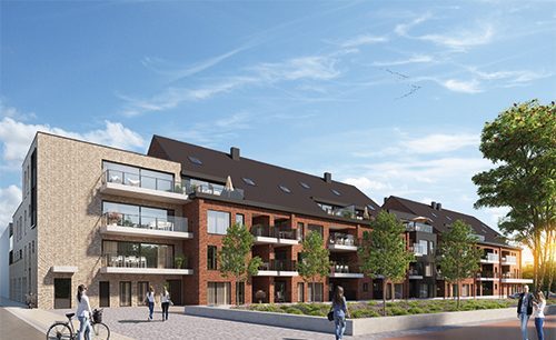 Nieuwbouw appartementen Borgloon Siroop nieuwe wijk